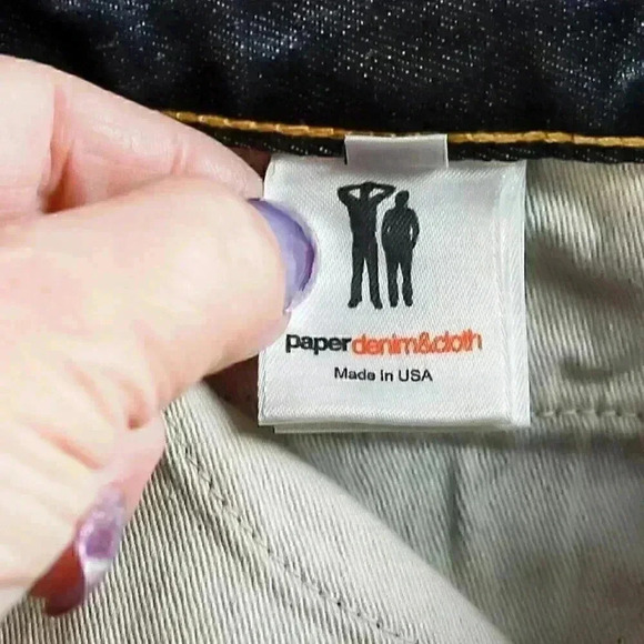 paper denim & cloth Size 29 distressed flare jeans - Picture 10 of 12